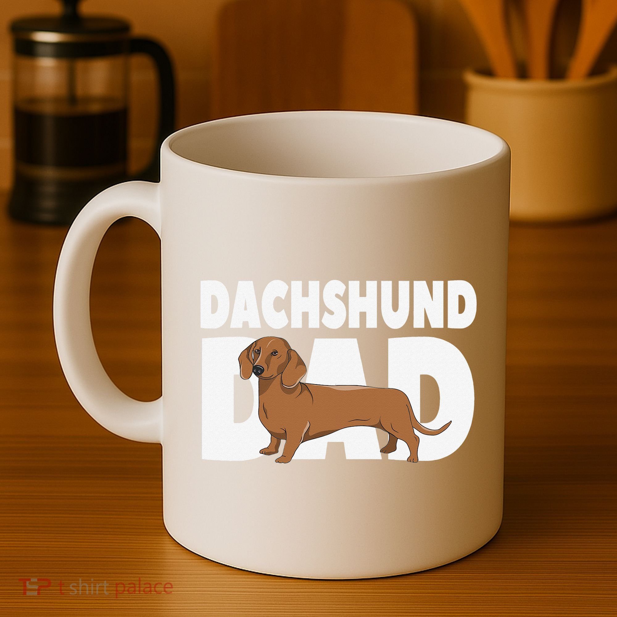 Dachshund Dad Father's Day Coffee Mug