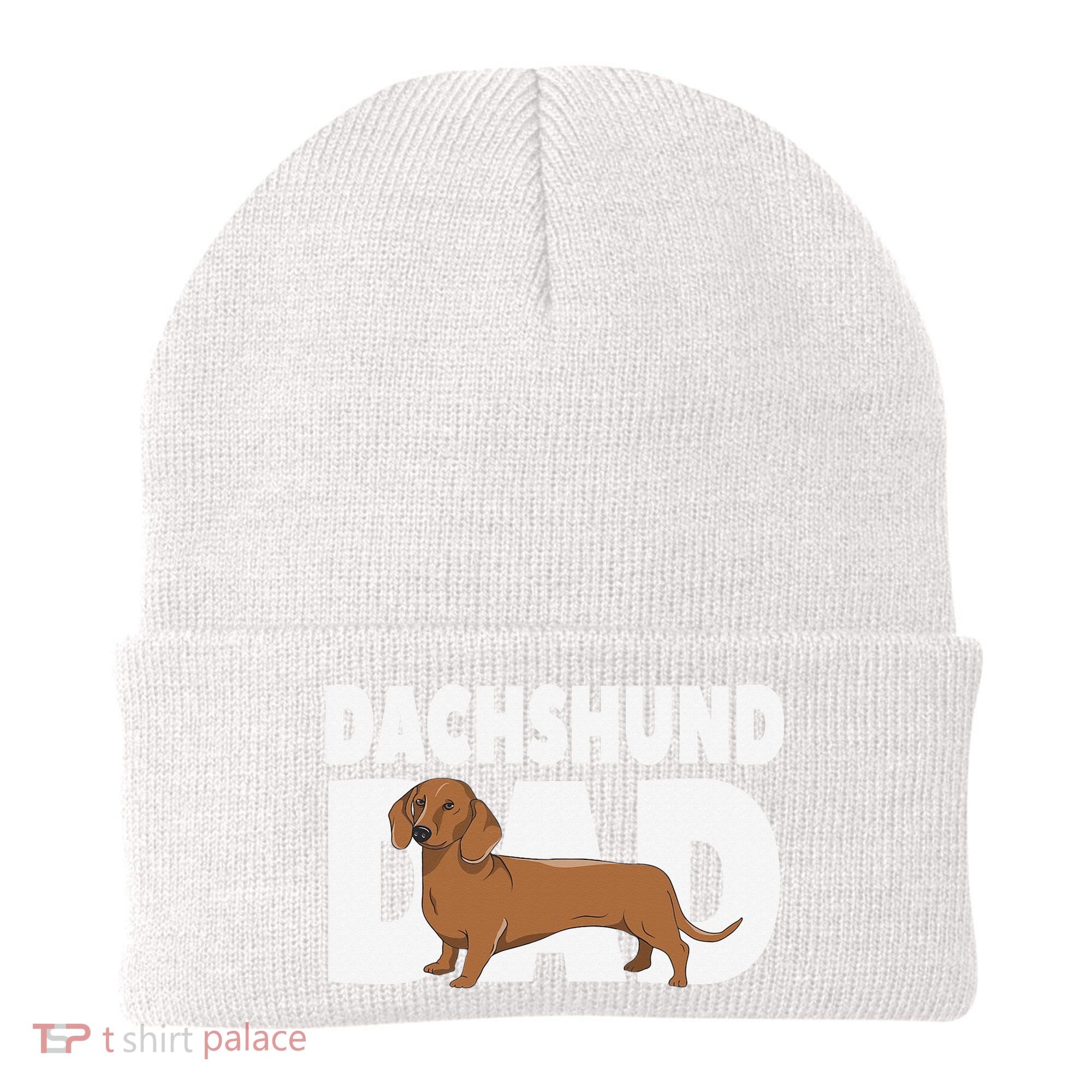 Dachshund Dad Father's Day Beanie
