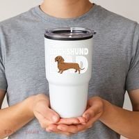 Dachshund Dad Father's Day Tumbler thumb 2