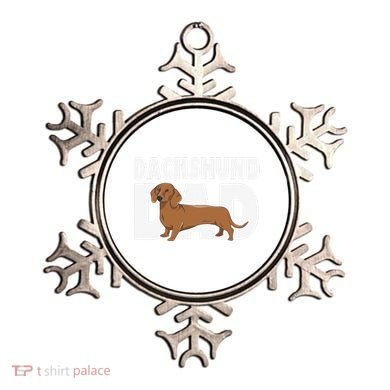 Dachshund Dad Father's Day Ornament