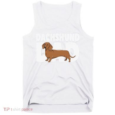 Dachshund Dad Father's Day Tank Top