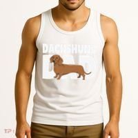 Dachshund Dad Father's Day Tank Top thumb 3