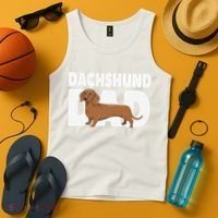 Dachshund Dad Father's Day Tank Top thumb 4