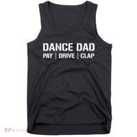 Dance Dad Funny Dancing Daddy Proud Dancer Dad I Finance Tank Top thumb 0
