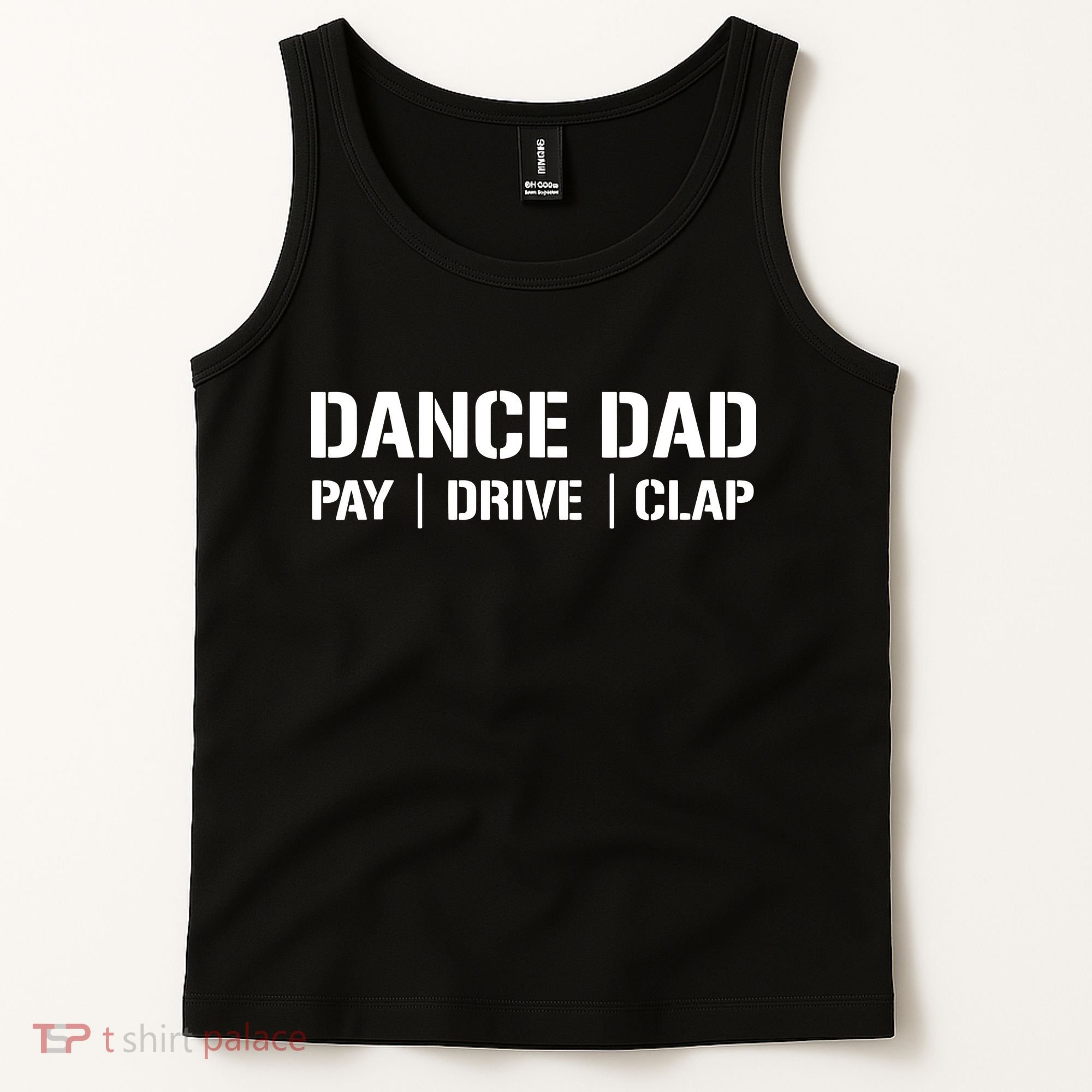 Dance Dad Funny Dancing Daddy Proud Dancer Dad I Finance Tank Top