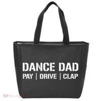 Dance Dad Funny Dancing Daddy Proud Dancer Dad I Finance Tote Bag thumb 0