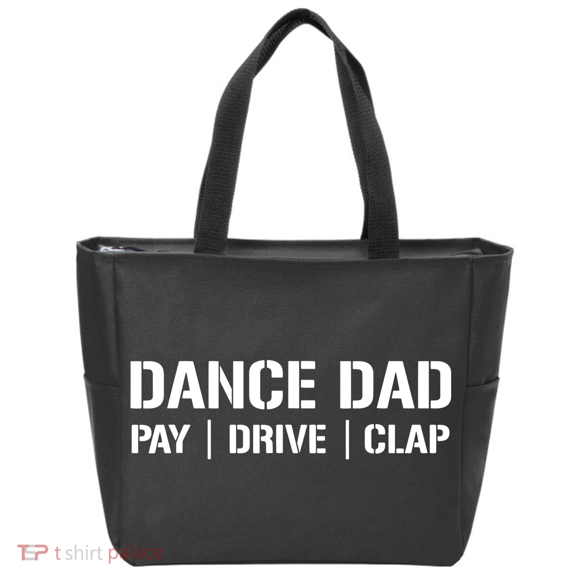 Dance Dad Funny Dancing Daddy Proud Dancer Dad I Finance Tote Bag