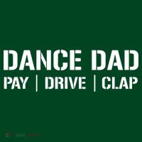 Dance Dad Funny Dancing Daddy Proud Dancer Dad I Finance Apron thumb 3