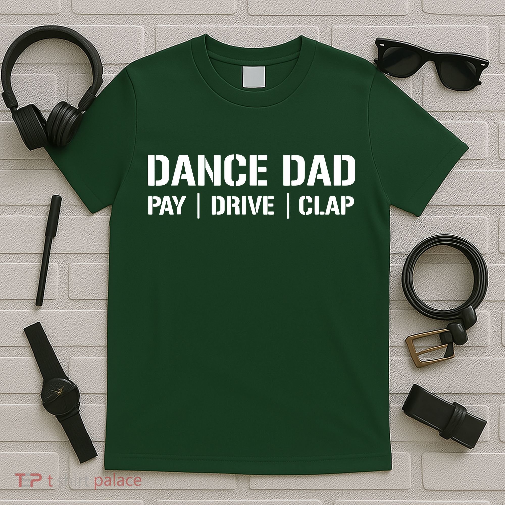 Dance Dad Funny Dancing Daddy Proud Dancer Dad I Finance T-Shirt