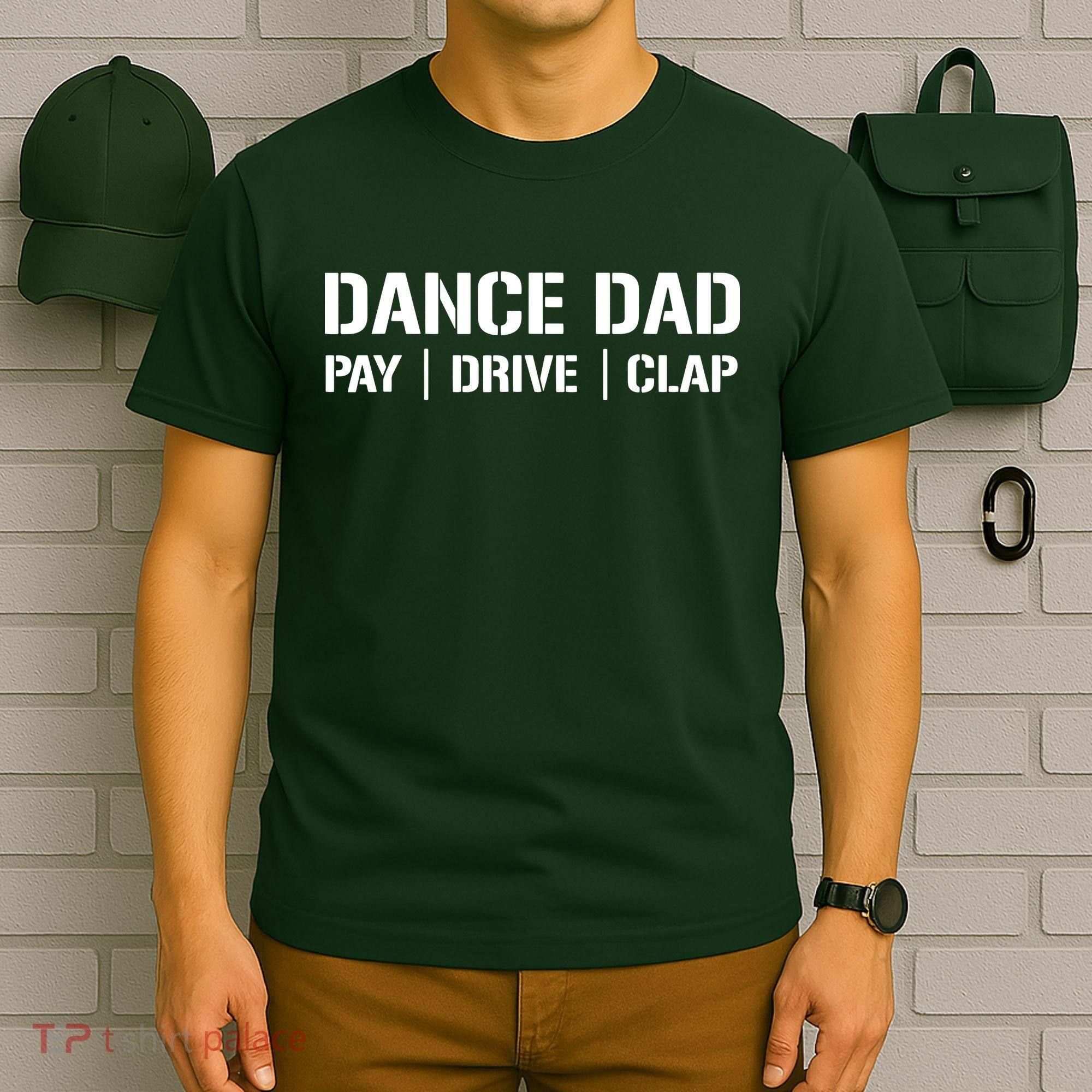 Dance Dad Funny Dancing Daddy Proud Dancer Dad I Finance T-Shirt
