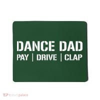 Dance Dad Funny Dancing Daddy Proud Dancer Dad I Finance Mousepad thumb 0