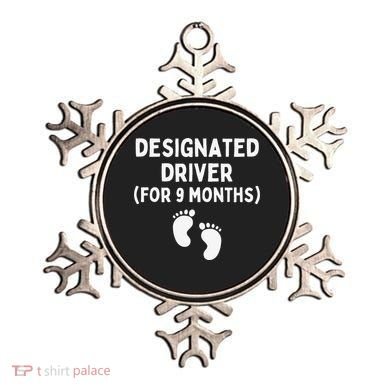 Designated Driver for 9 Months Funny Maternity Pregnancy Ornament