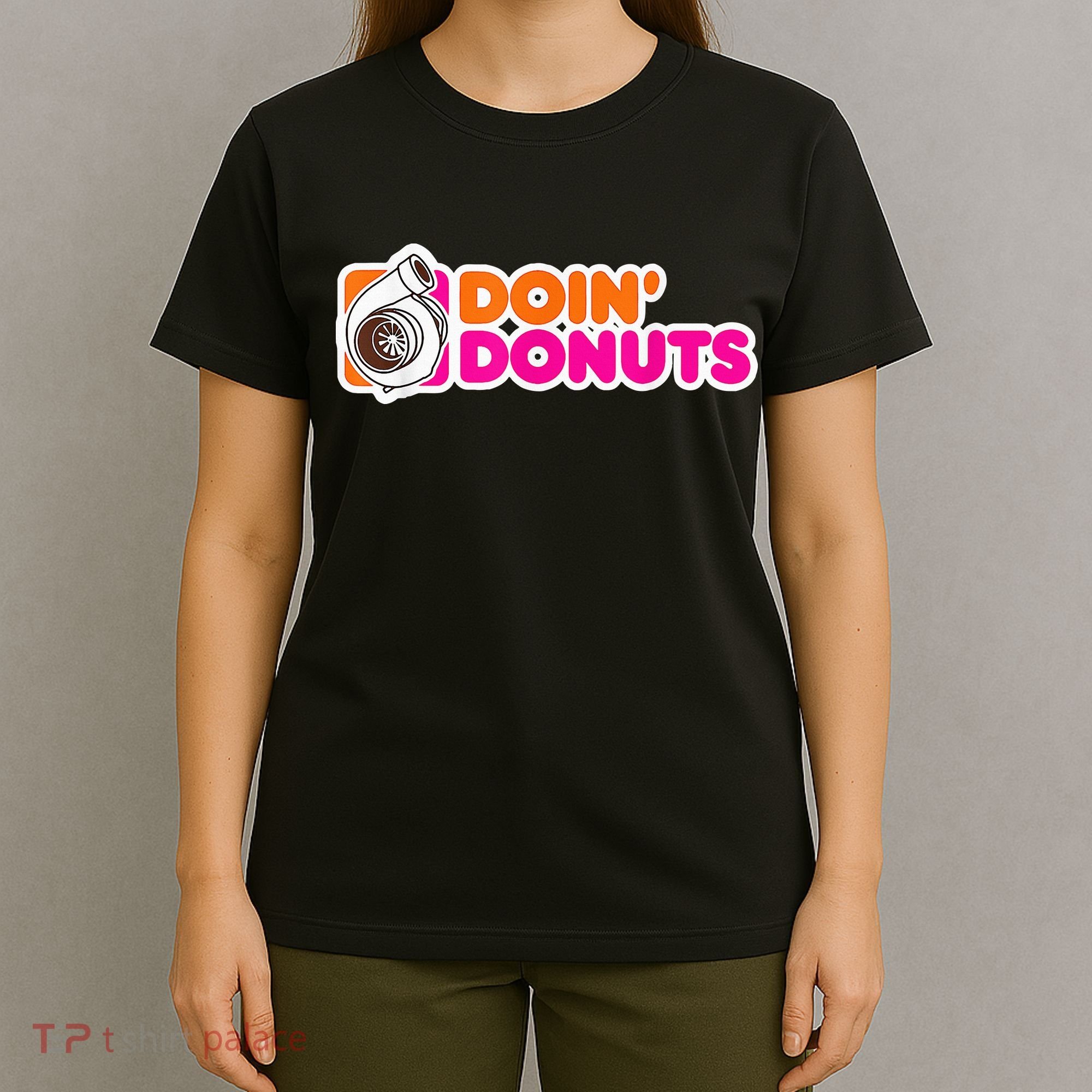Doin' Donuts Funny Racing & Drift Car Enthusiast T-Shirt