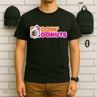 Doin' Donuts Funny Racing & Drift Car Enthusiast T-Shirt thumb 6