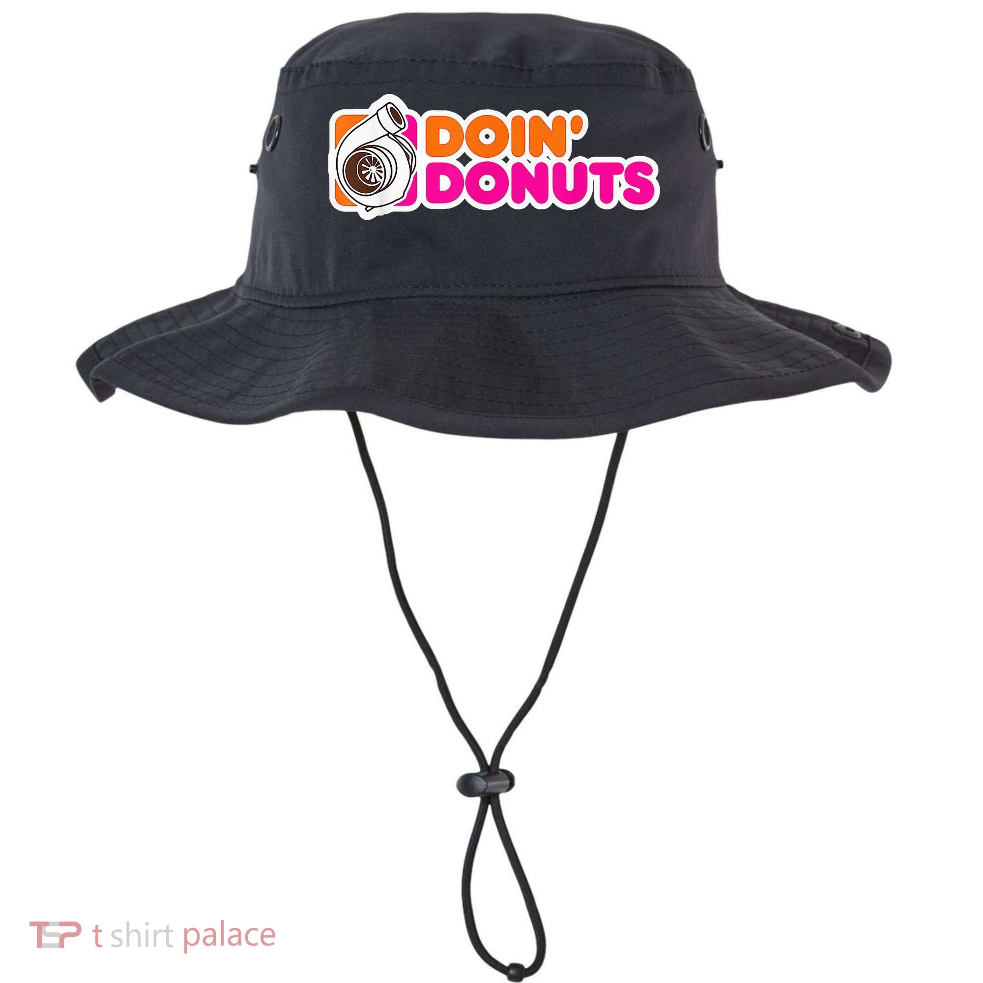 Doin' Donuts Funny Racing & Drift Car Enthusiast Bucket Hat