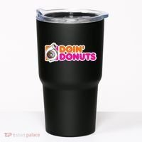 Doin' Donuts Funny Racing & Drift Car Enthusiast Tumbler thumb 0