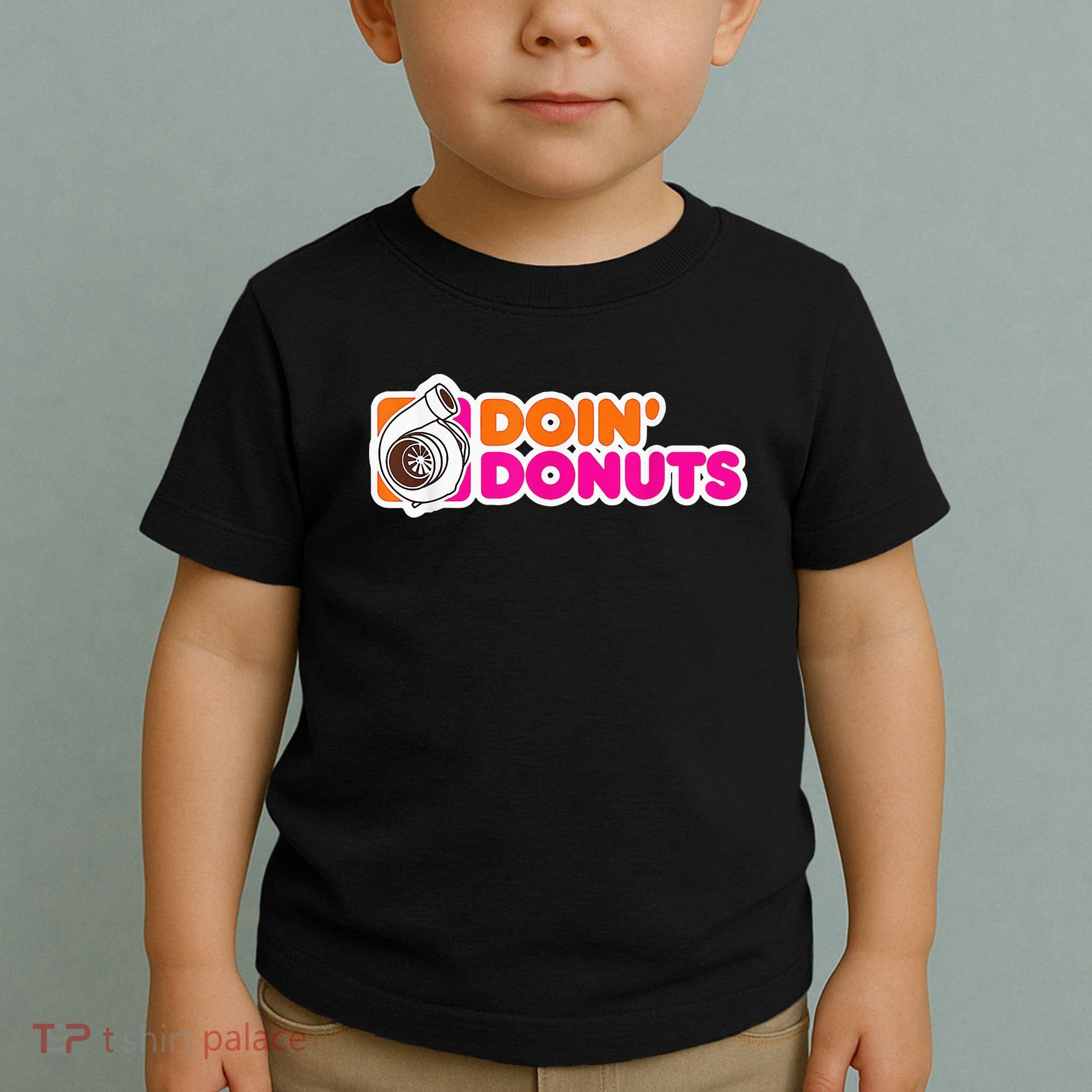 Doin' Donuts Funny Racing & Drift Car Enthusiast Toddler T-Shirt