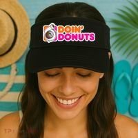 Doin' Donuts Funny Racing & Drift Car Enthusiast Visor thumb 2
