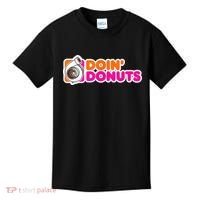 Doin' Donuts Funny Racing & Drift Car Enthusiast Kids T-Shirt thumb 0