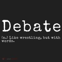 Debate Definition Funny Debate Team Gift Beanie thumb 2