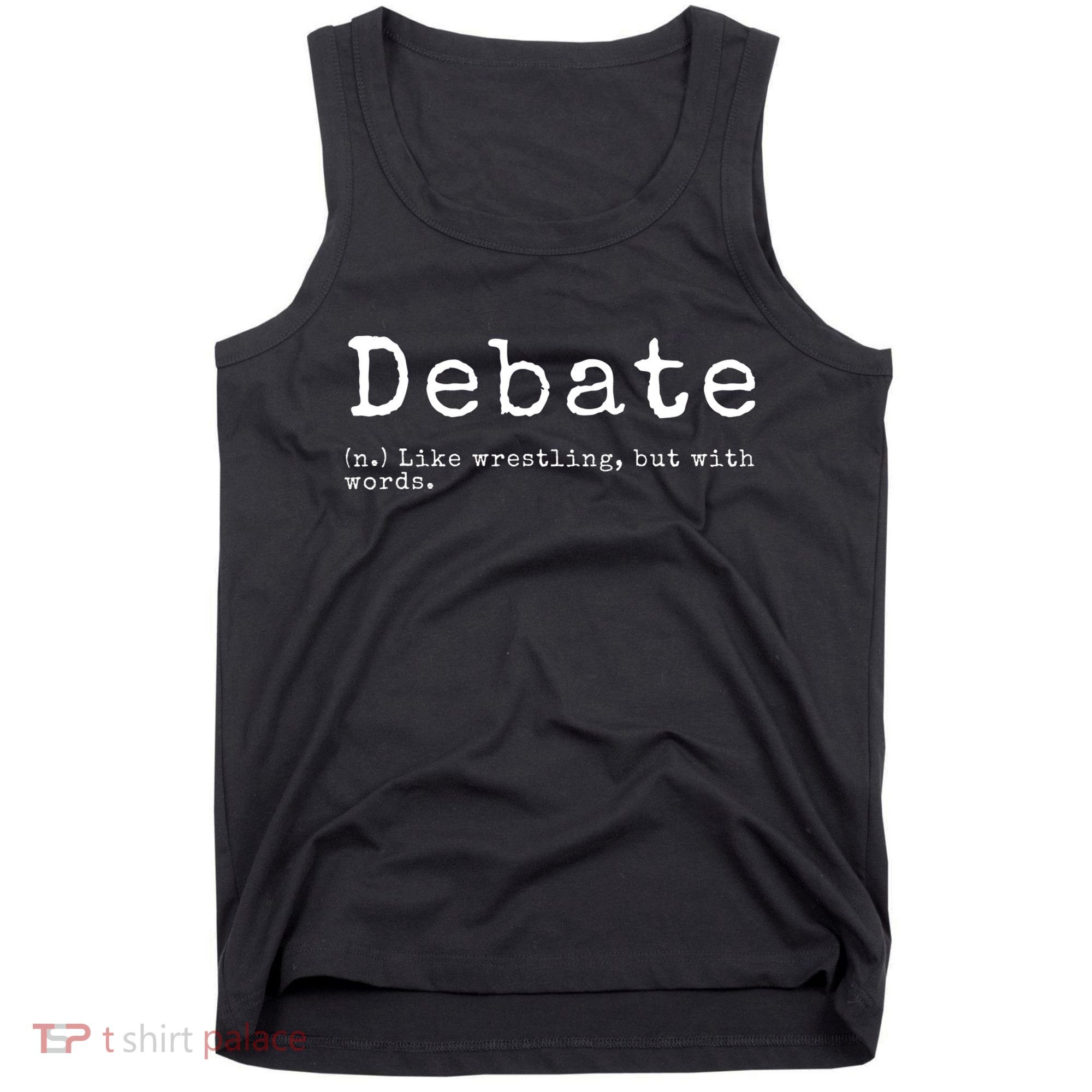 Debate Definition Funny Debate Team Gift Tank Top