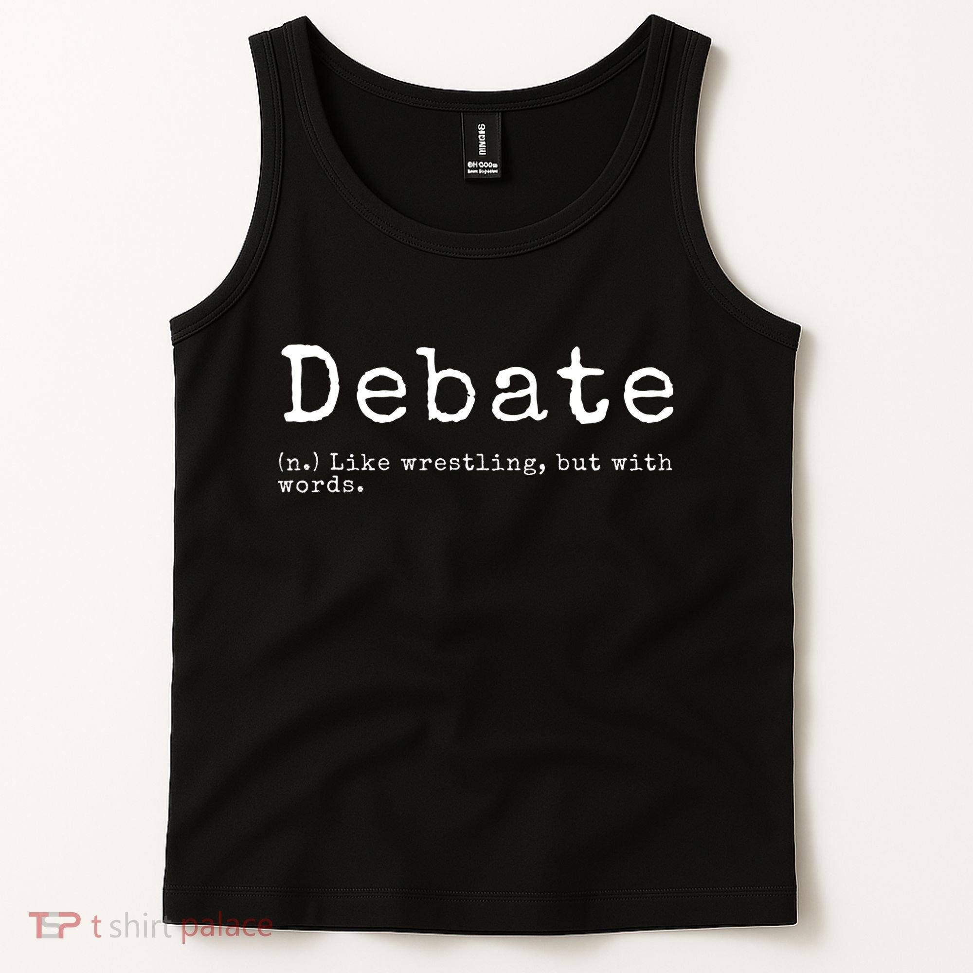 Debate Definition Funny Debate Team Gift Tank Top