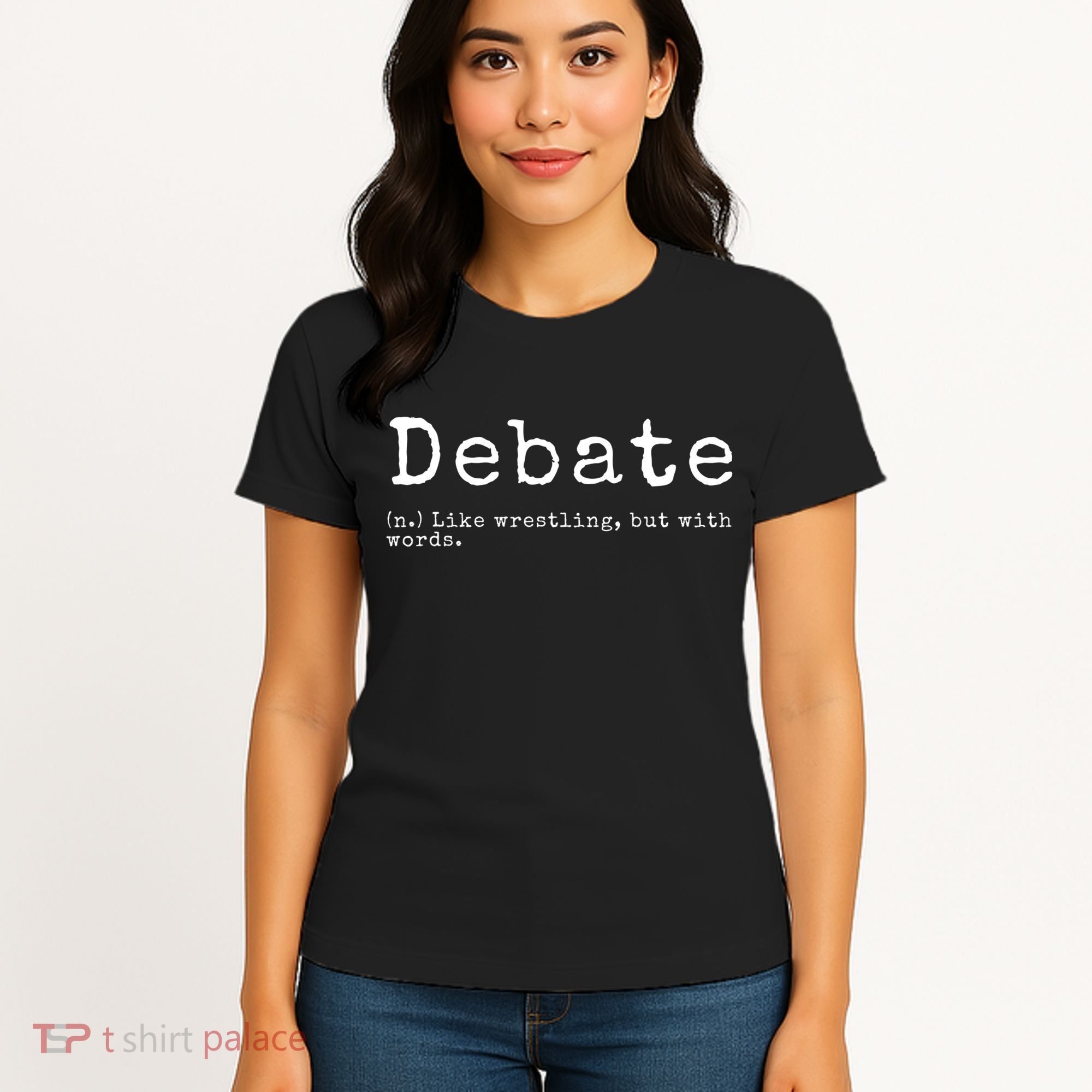 Debate Definition Funny Debate Team Gift Women's T-Shirt