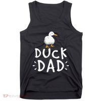 Duck Dad Funny Duck Enthusiast Duckling Lover Farmer Father Tank Top thumb 0