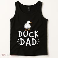 Duck Dad Funny Duck Enthusiast Duckling Lover Farmer Father Tank Top thumb 2