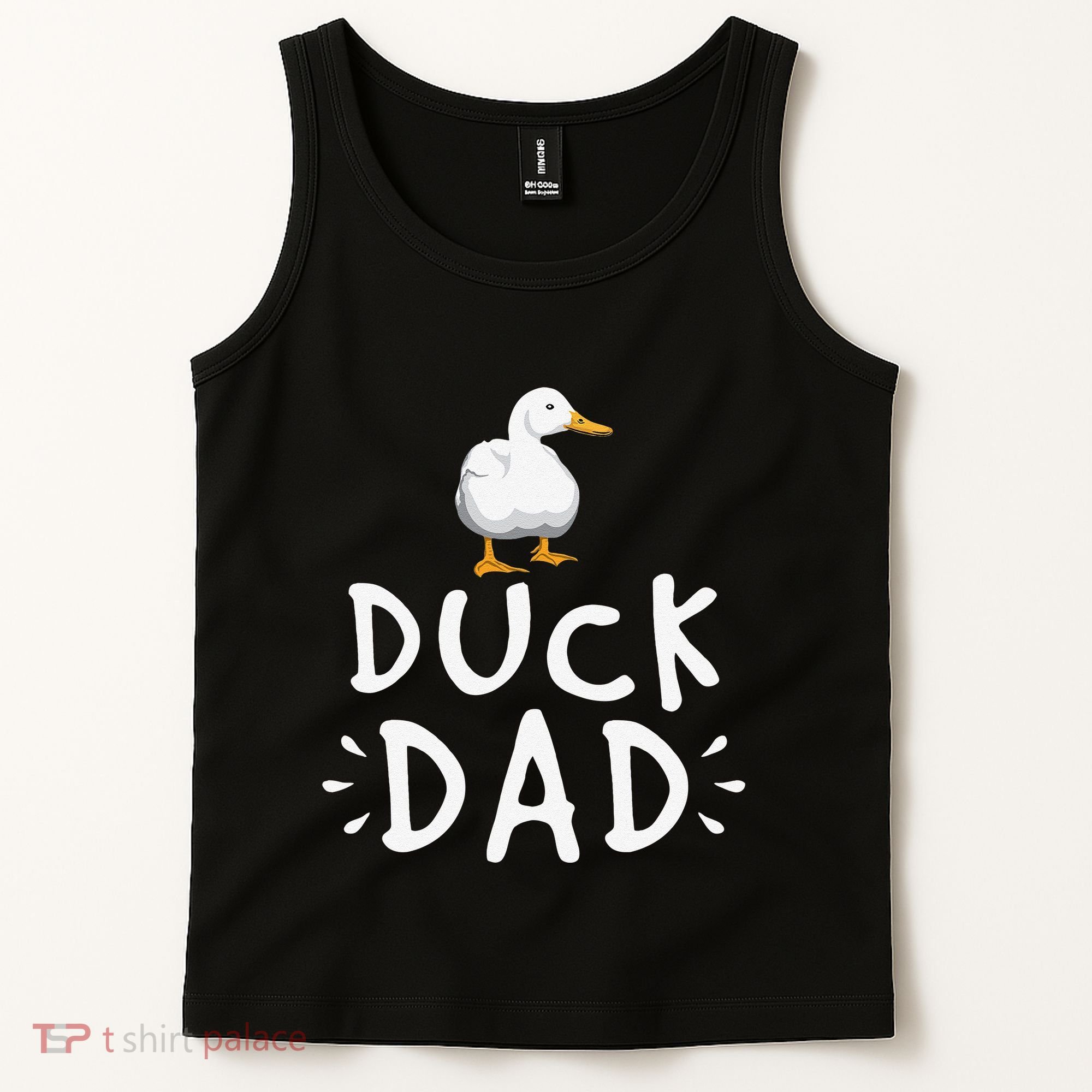 Duck Dad Funny Duck Enthusiast Duckling Lover Farmer Father Tank Top