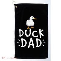 Duck Dad Funny Duck Enthusiast Duckling Lover Farmer Father Golf Towel thumb 0