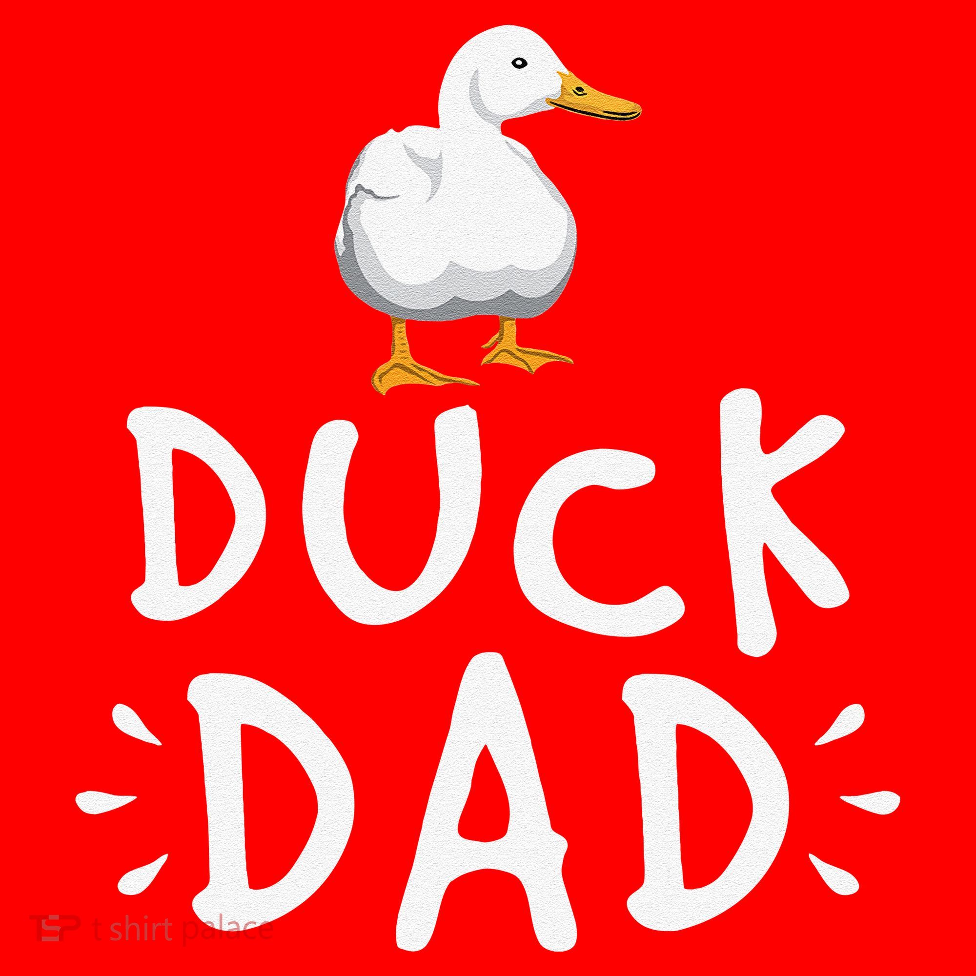 Duck Dad Funny Duck Enthusiast Duckling Lover Farmer Father Santa Hat