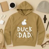 Duck Dad Funny Duck Enthusiast Duckling Lover Farmer Father Hoodie thumb 3