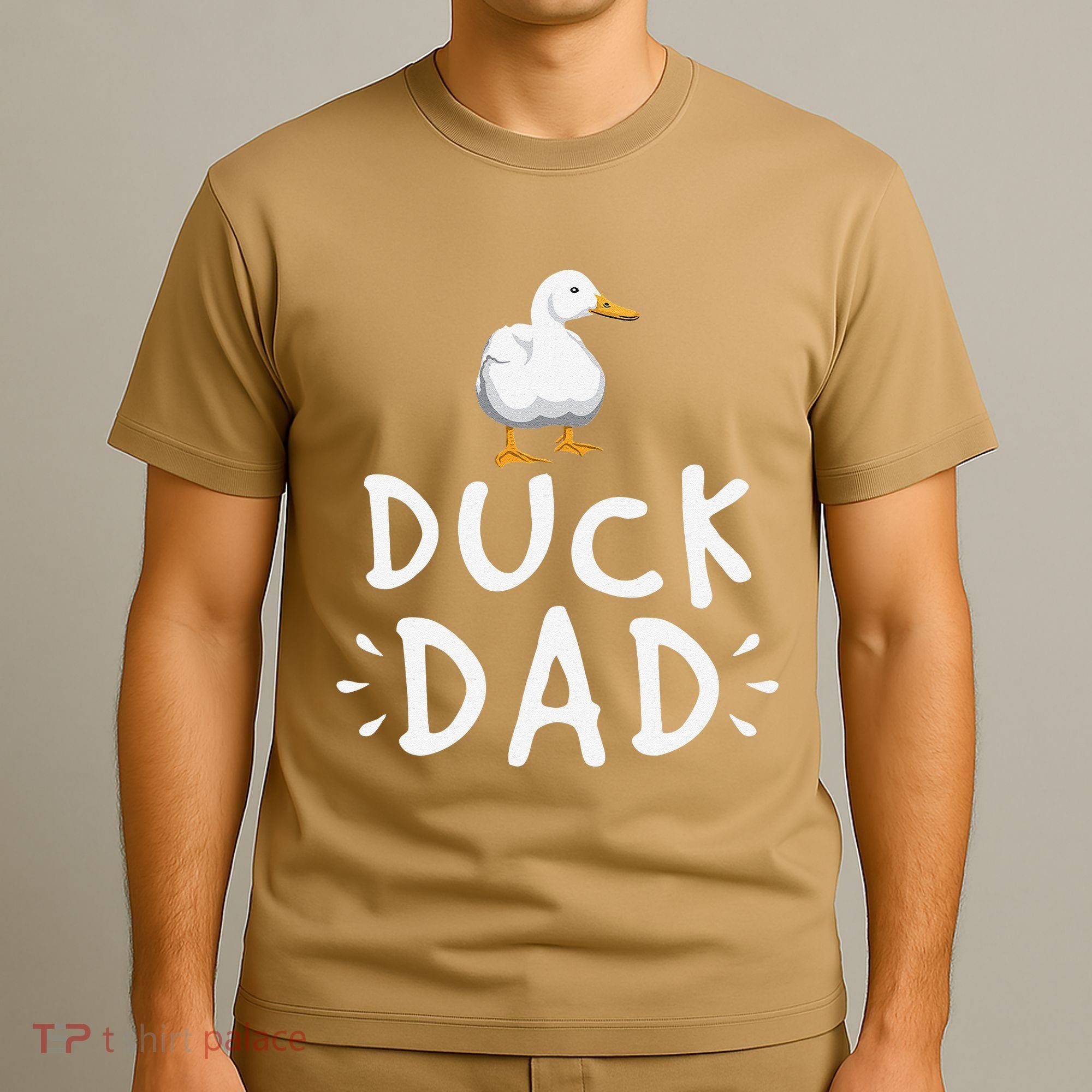 Duck Dad Funny Duck Enthusiast Duckling Lover Farmer Father T-Shirt
