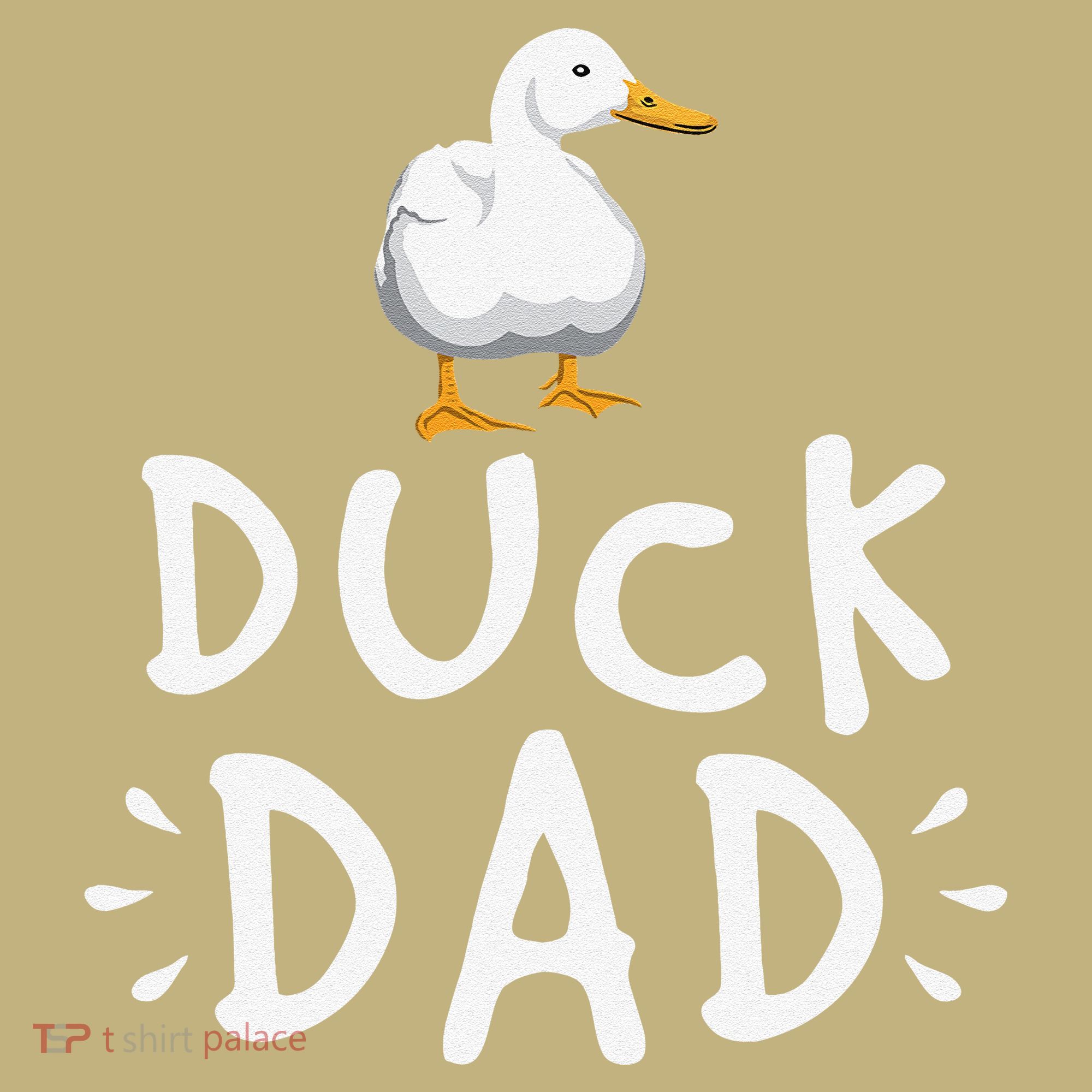 Duck Dad Funny Duck Enthusiast Duckling Lover Farmer Father T-Shirt