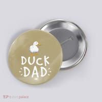 Duck Dad Funny Duck Enthusiast Duckling Lover Farmer Father Button thumb 0