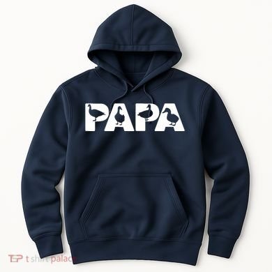 Duck Dad Funny Papa Duck Father Day Gift Hoodie