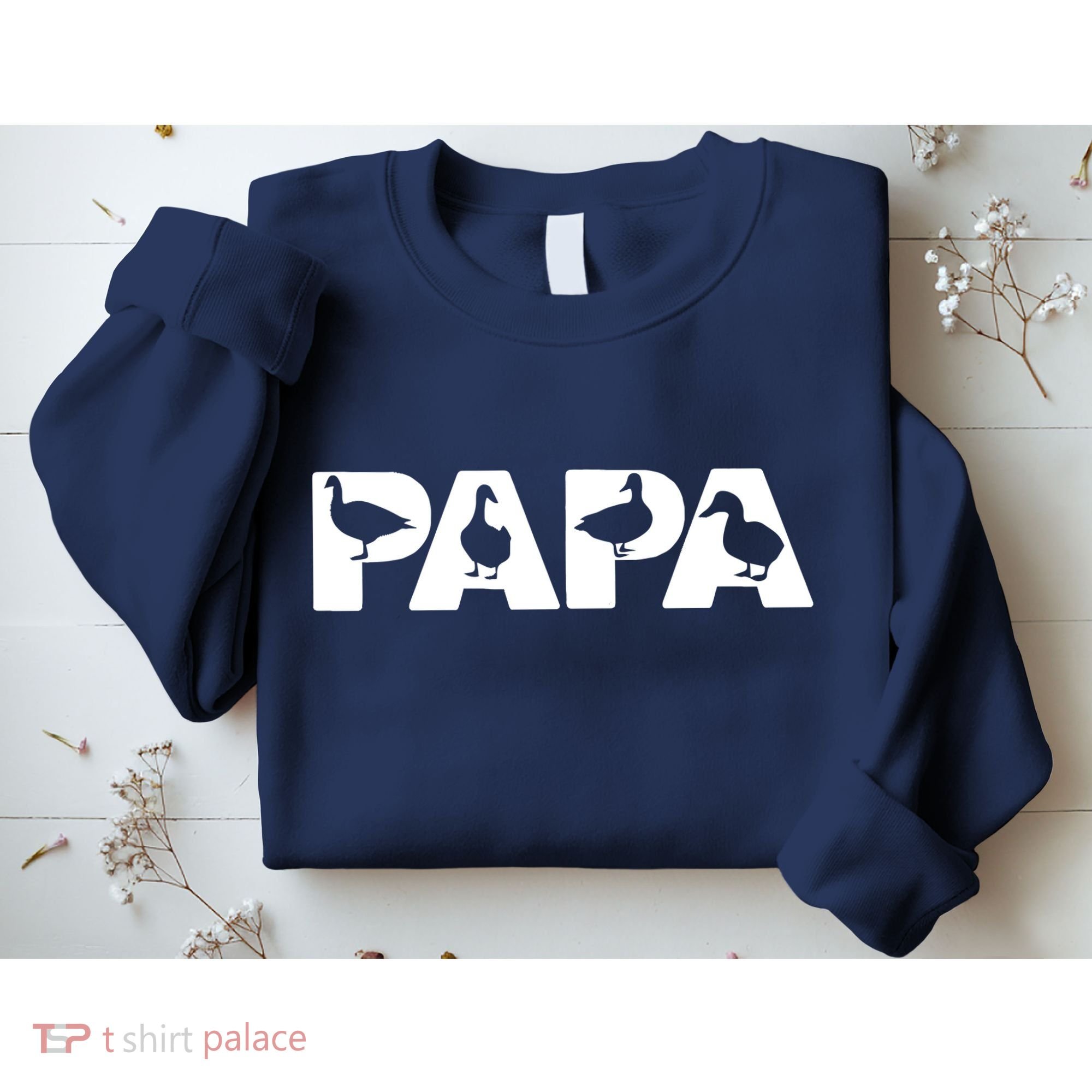 Duck Dad Funny Papa Duck Father Day Gift Sweatshirt