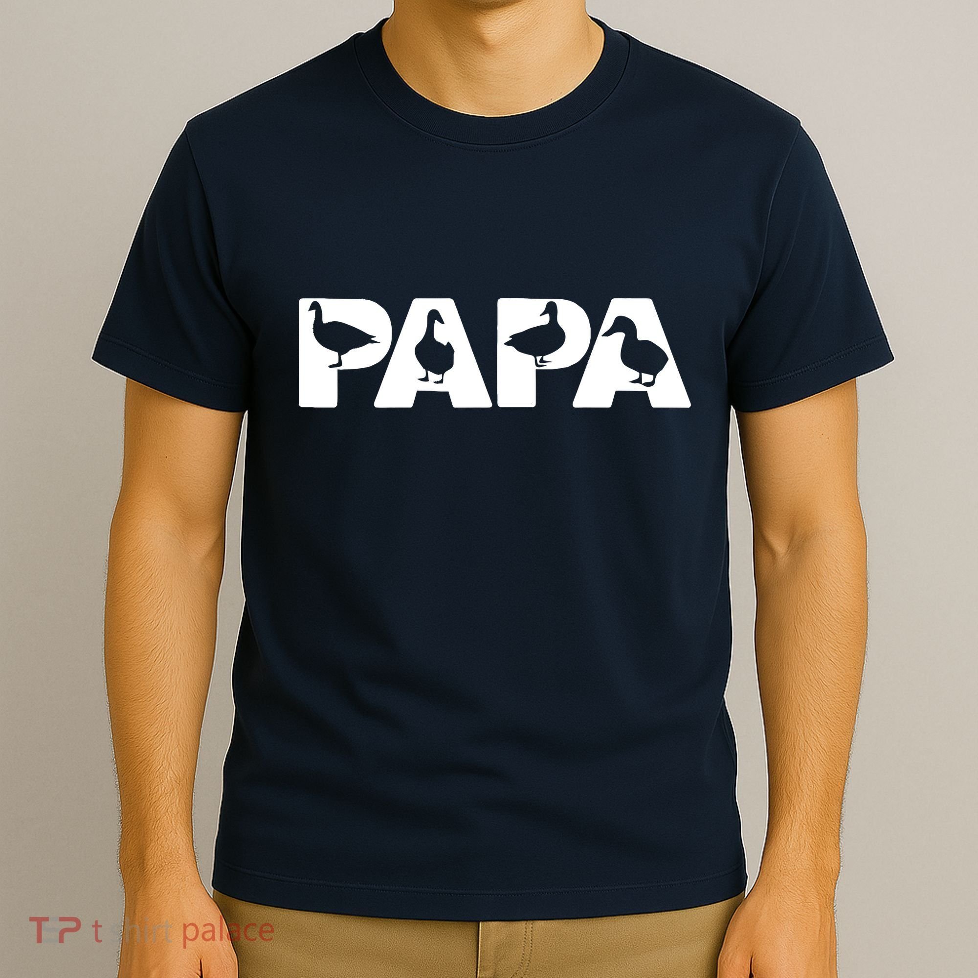 Duck Dad Funny Papa Duck Father Day Gift T-Shirt