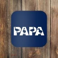 Duck Dad Funny Papa Duck Father Day Gift Coaster thumb 0