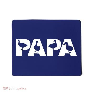 Duck Dad Funny Papa Duck Father Day Gift Mousepad