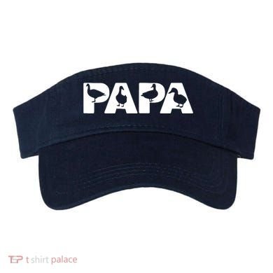 Duck Dad Funny Papa Duck Father Day Gift Visor