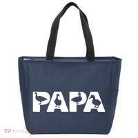 Duck Dad Funny Papa Duck Father Day Gift Tote Bag thumb 0