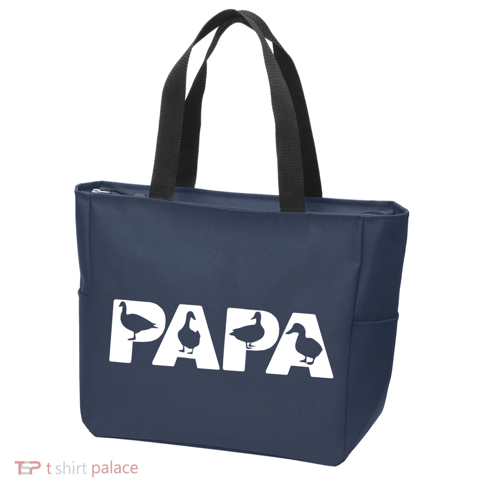 Duck Dad Funny Papa Duck Father Day Gift Tote Bag
