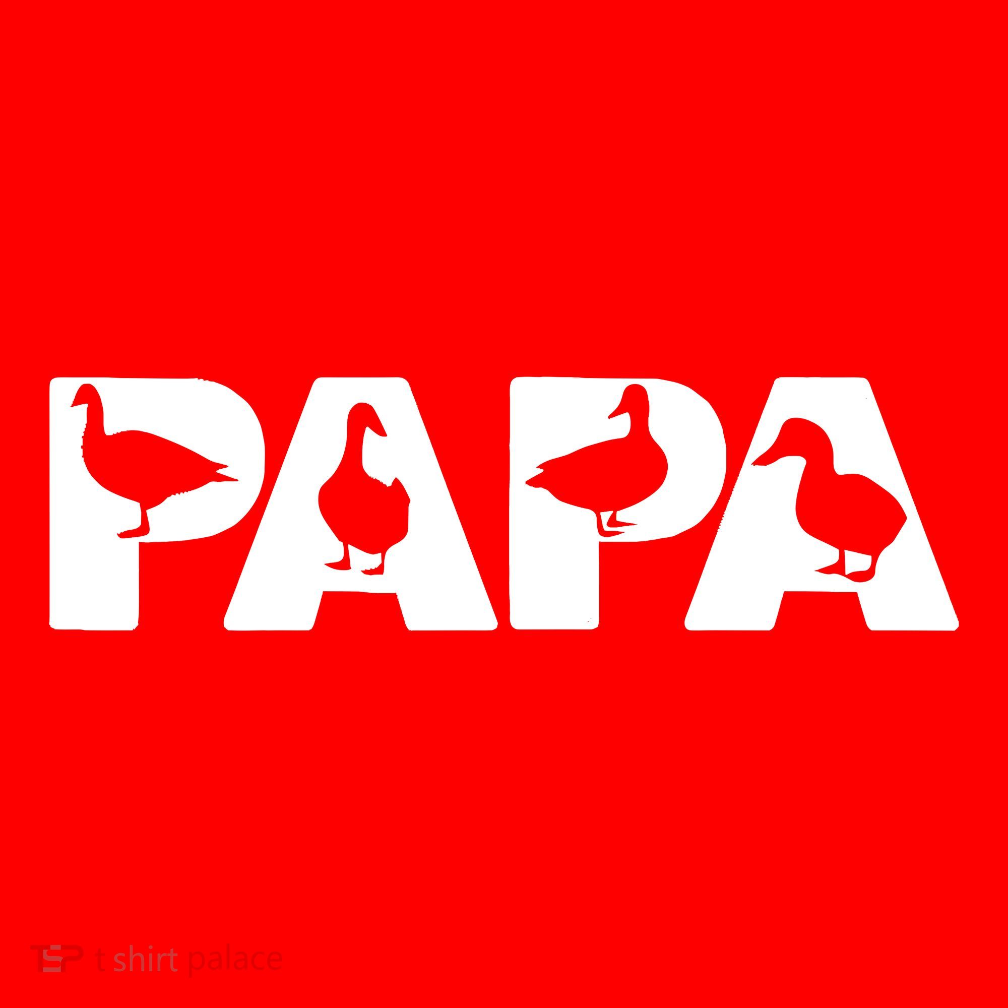 Duck Dad Funny Papa Duck Father Day Gift Santa Hat
