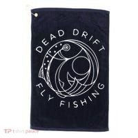 Dead Drift Fly Fishing Golf Towel thumb 0
