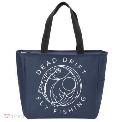 Dead Drift Fly Fishing Tote Bag