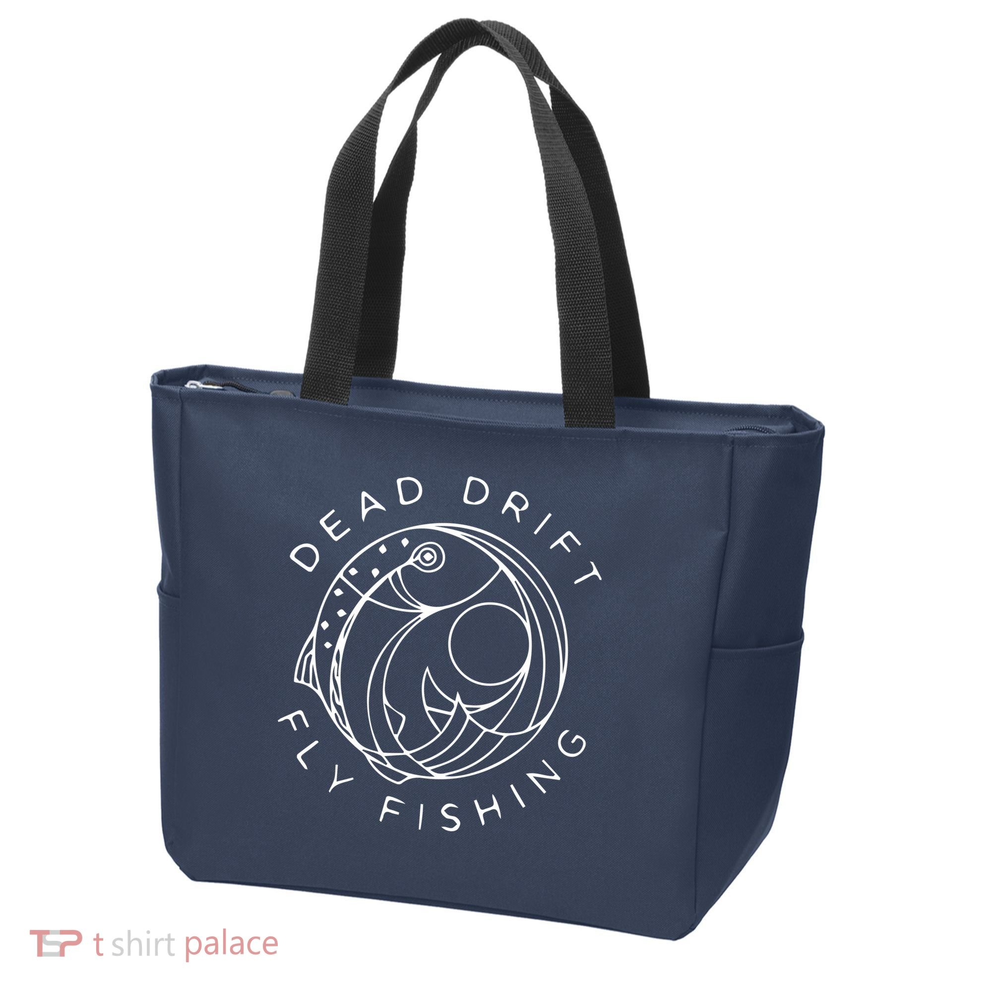 Dead Drift Fly Fishing Tote Bag