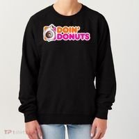 Doin' Donuts Funny Racing & Drift Car Enthusiast Women's Sweatshirt thumb 0
