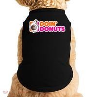 Doin' Donuts Funny Racing & Drift Car Enthusiast Doggie Tank thumb 0